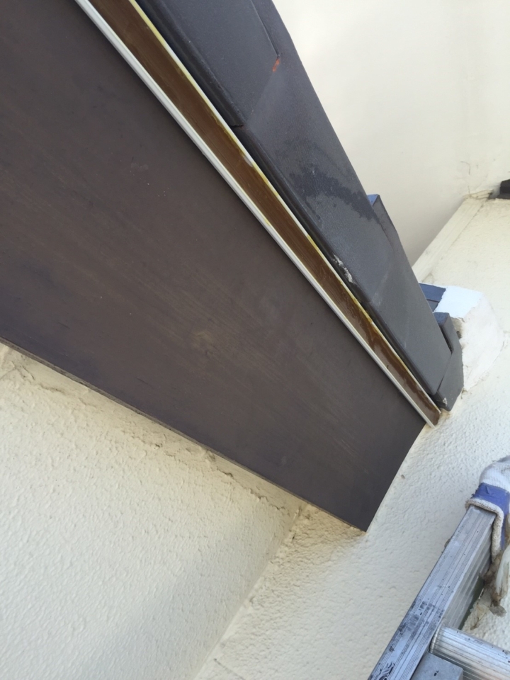 コウモリ除け工事170223